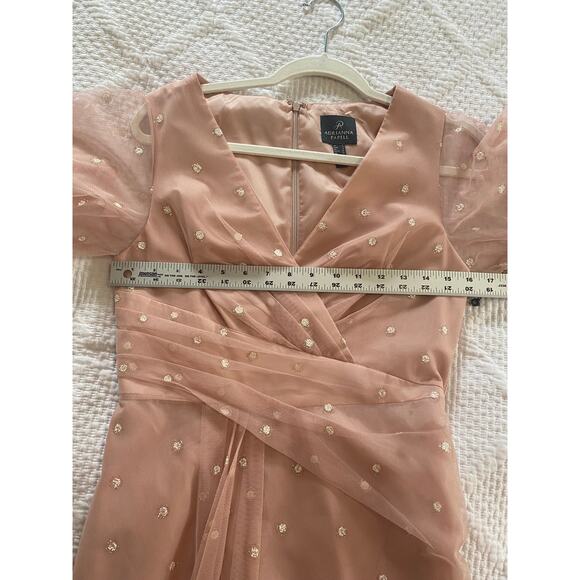 NWT ADRIANNA PAPELL DRESS GOWN 4 PINK FORMAL EVENING WEDDING GUEST BRIDESMAID - Picture 16 of 16